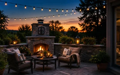 How to Set Up Your Outdoor Fireplace for Summer Evenings