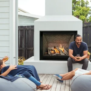 H6 Gas Fireplace for Powerful Heating in Large Spaces