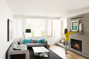 h6 gas fireplace