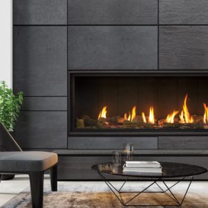 Enviro C60 Tall Linear Gas Fireplace for Bold Vertical Designs