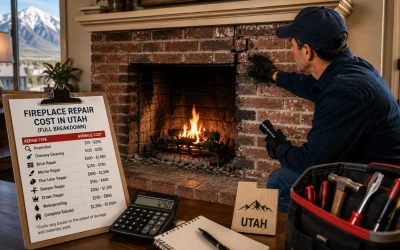 Fireplace Repair Cost in Utah (Full Breakdown)