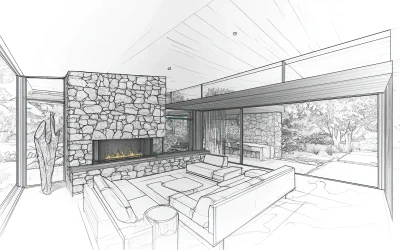 Where Should a Fireplace Be Placed? Room Layout Tips from Designers